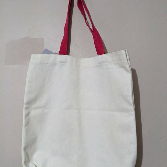 The Beatles Lyric Inspired All You Need Is Love Tote Bag Indigo NWT - Picture 3 of 3